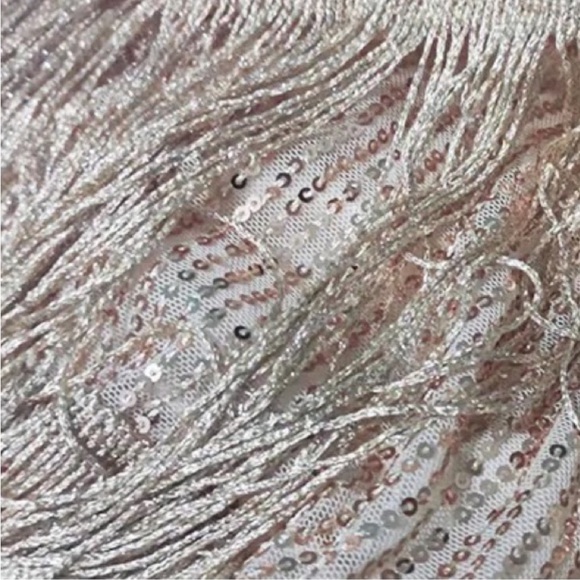 Golden Ballerina Sexy Feather Dress - Picture 10 of 13